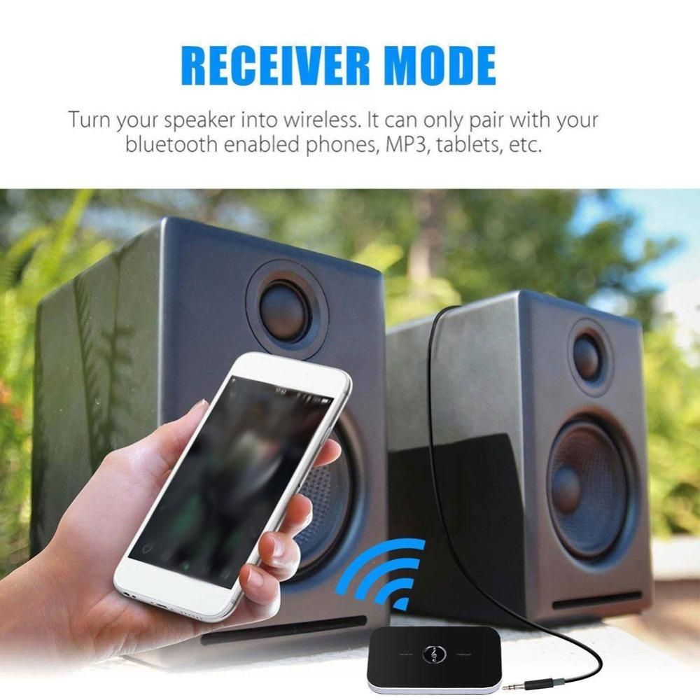 B6 Bluetooth Wireless Audio Adapter Headphone Car Audio