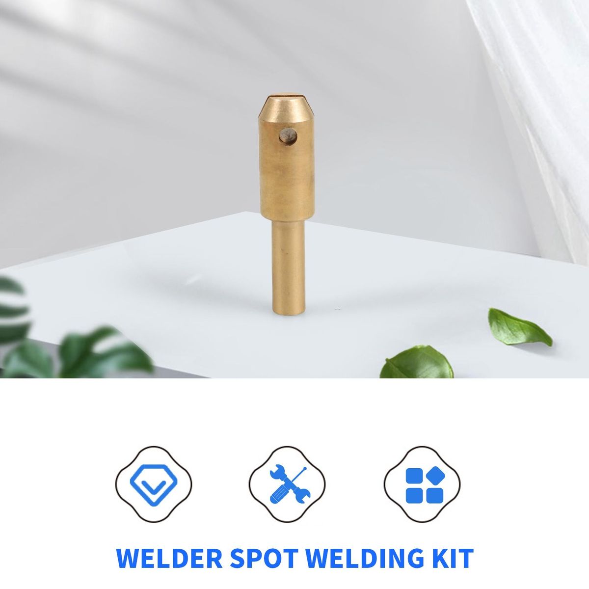 Car Body Repair Tool Kit Straight Pull Rings Pads Chuck Stud Welder Spot Welding Kit Slide Hammer Dent Pulling Miracle System
