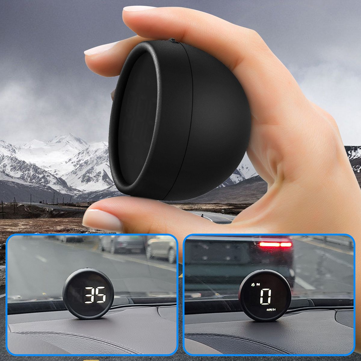 Speedometer Head Up Display GPS Speedometer Multifunctiona