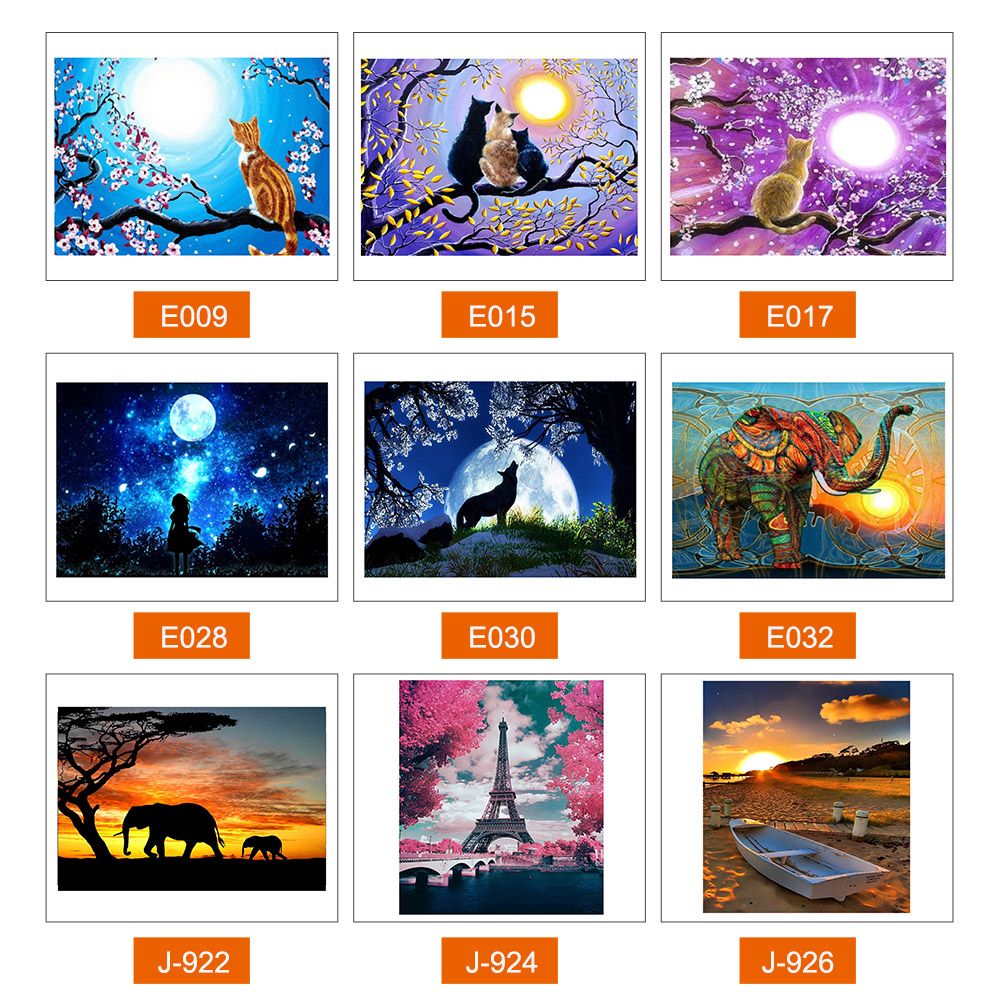 DIY 5D Diamond Painting Cross Stitch Full Drill Crystal