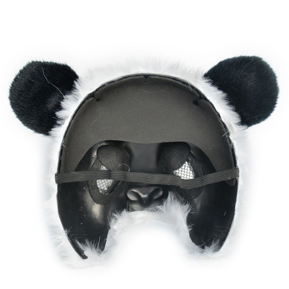 Half-face Animal Mask  Dalmatian Panda