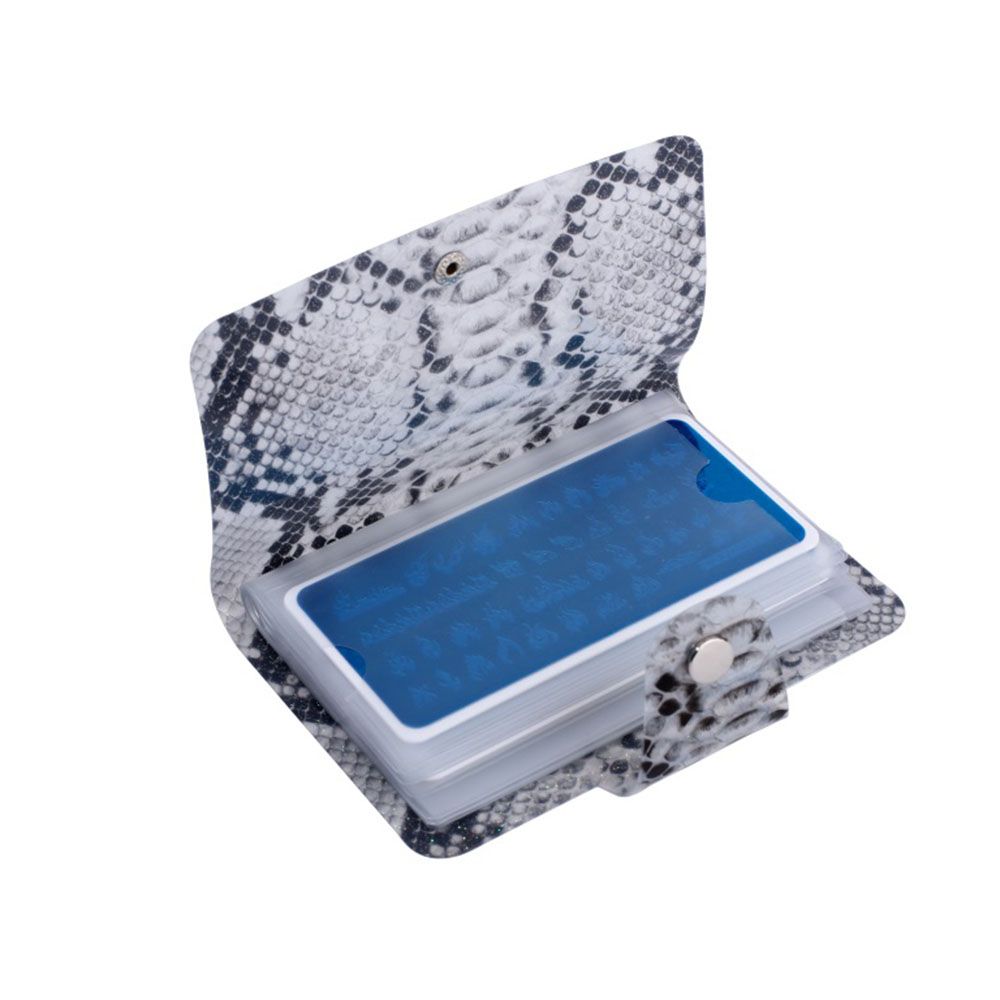 Nail Art Nail Printing Template Stamping Plate Bag Case 20