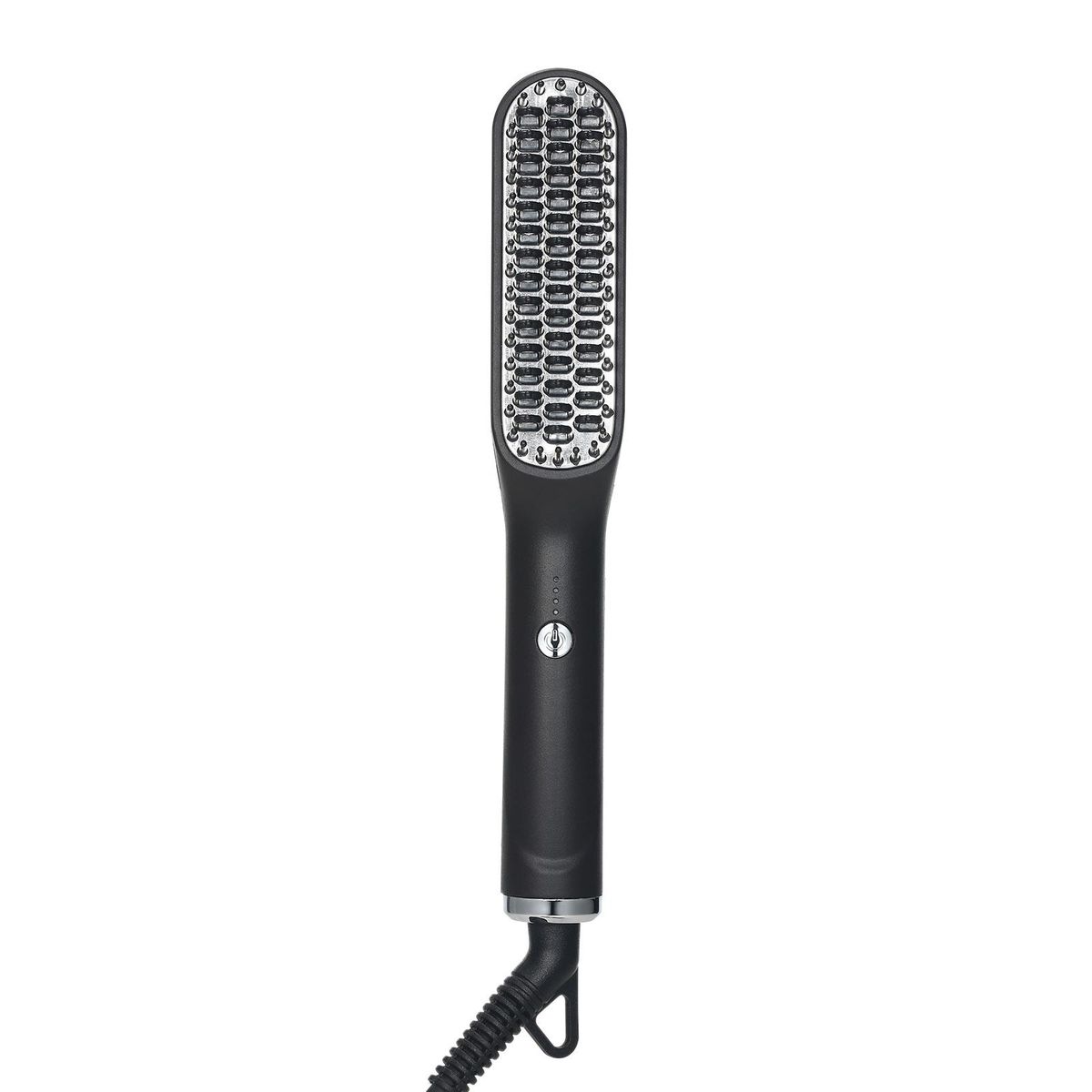 3-In-1 Hair Straightener Brush Hair Straightening Iron with 3 Adjustable Temperature Settings Beard Straightener for Salon & Home
