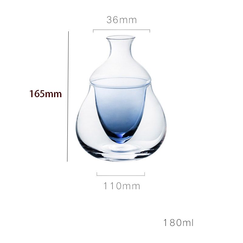 CrystalWine Chiller Creative Transparent Liquid Divider