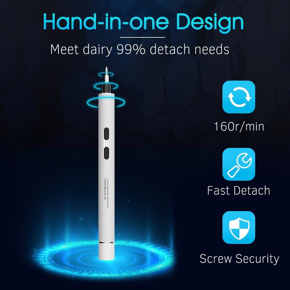 Electric Power Screwdriver Portable Cordless Magnetic Screw