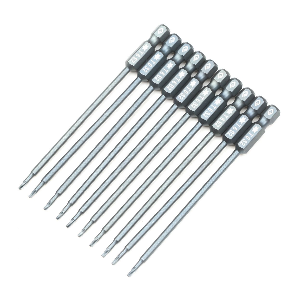 10-Piece Security Torx Bit Set 1/4-inch Drive Tamper Proof