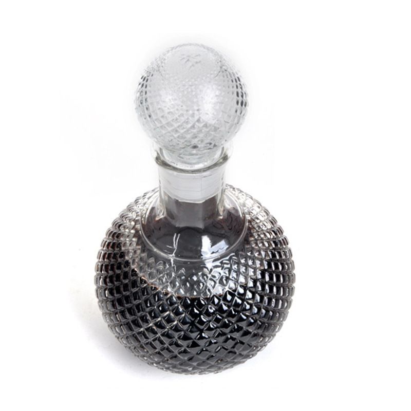 Home Bar Round Ball Shape Crystal Whiskey Wine Beer