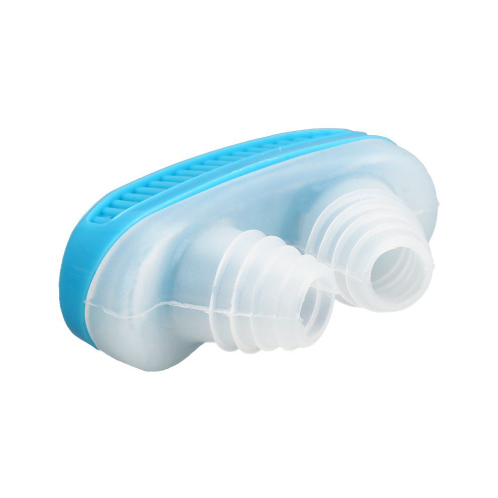 MT Anti Snore Silicone Nasal Dilators Stop Snoring Nose Clip Stopper Anti Snoring-Blue