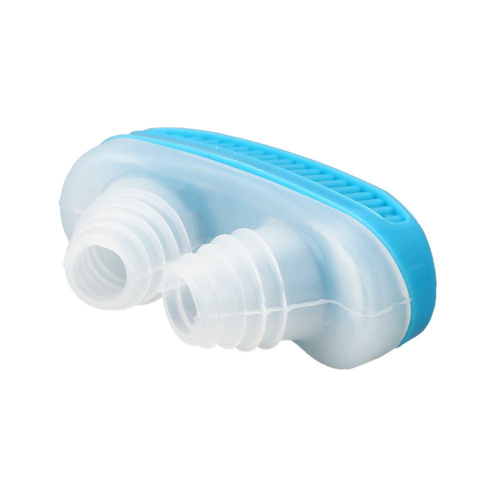 MT Anti Snore Silicone Nasal Dilators Stop Snoring Nose Clip Stopper Anti Snoring-Blue