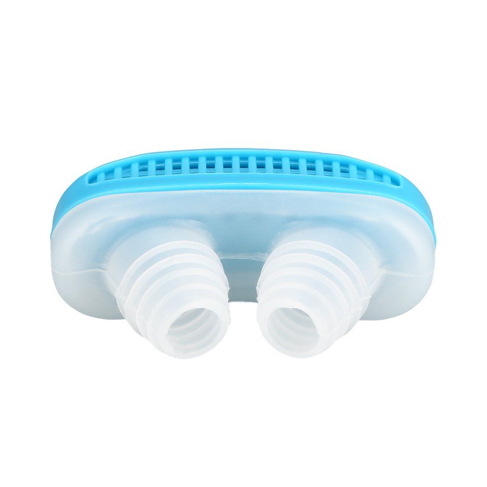 MT Anti Snore Silicone Nasal Dilators Stop Snoring Nose Clip Stopper Anti Snoring-Blue