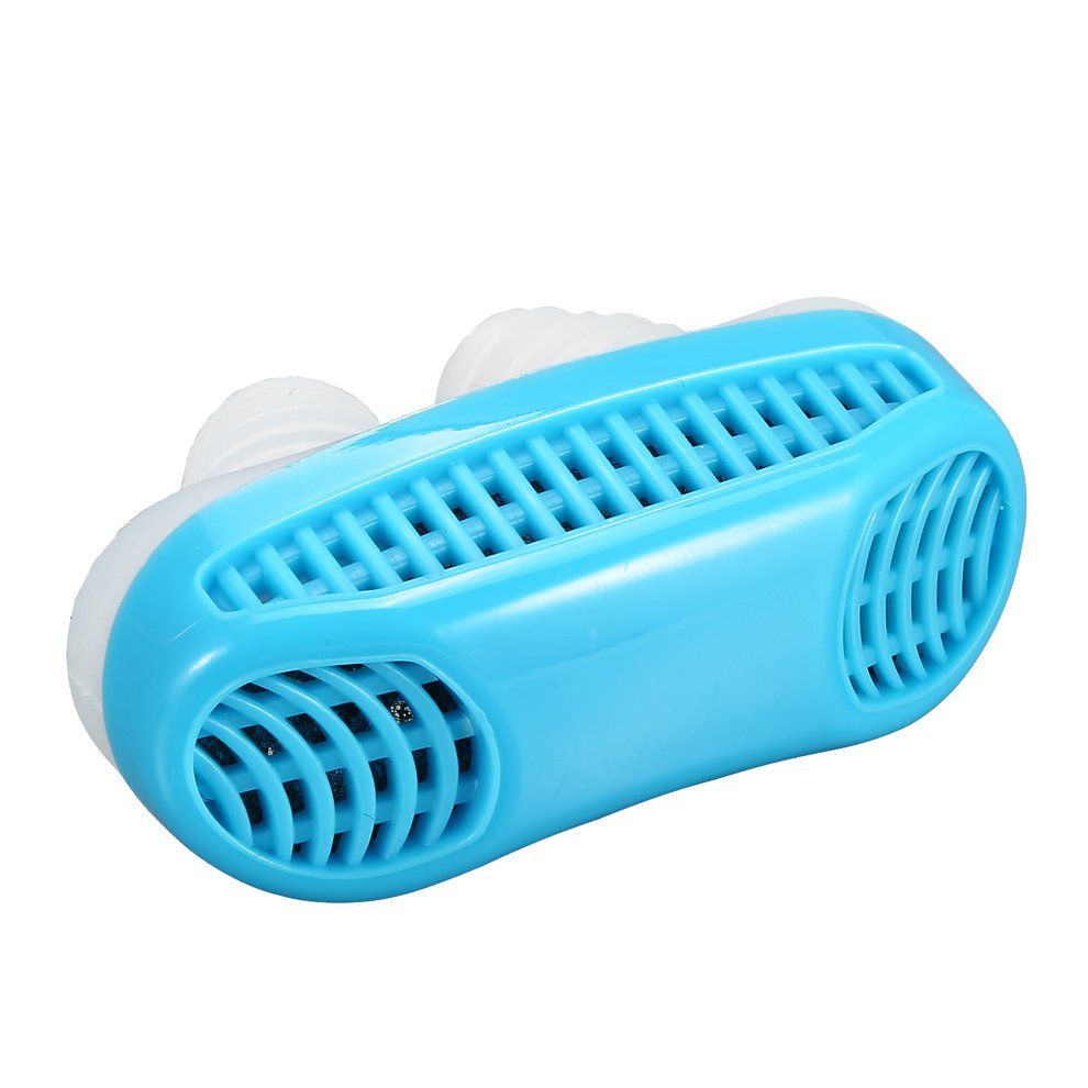 MT Anti Snore Silicone Nasal Dilators Stop Snoring Nose Clip Stopper Anti Snoring-Blue