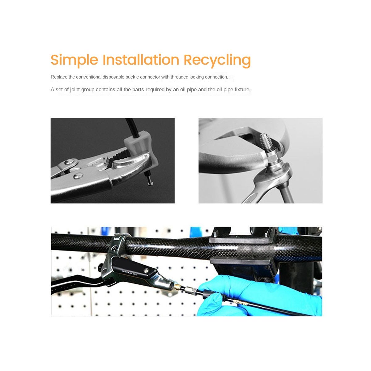 Bike Hydraulic Disc Brake Connector for SRAM
