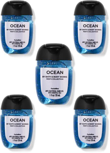 Ocean PocketBac Hand Sanitizer, 5-Pack