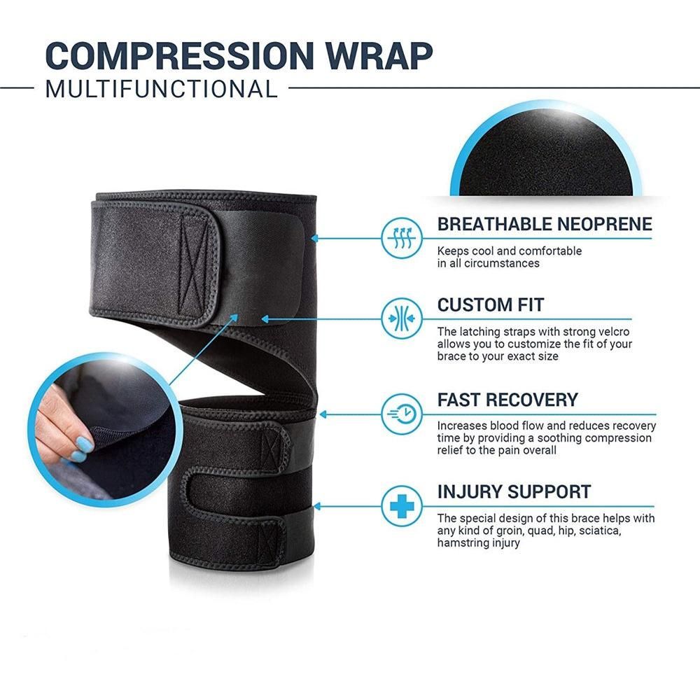 Groin Support Wrap Hip Joint Support Arthritis Protector Hip Thigh Brace