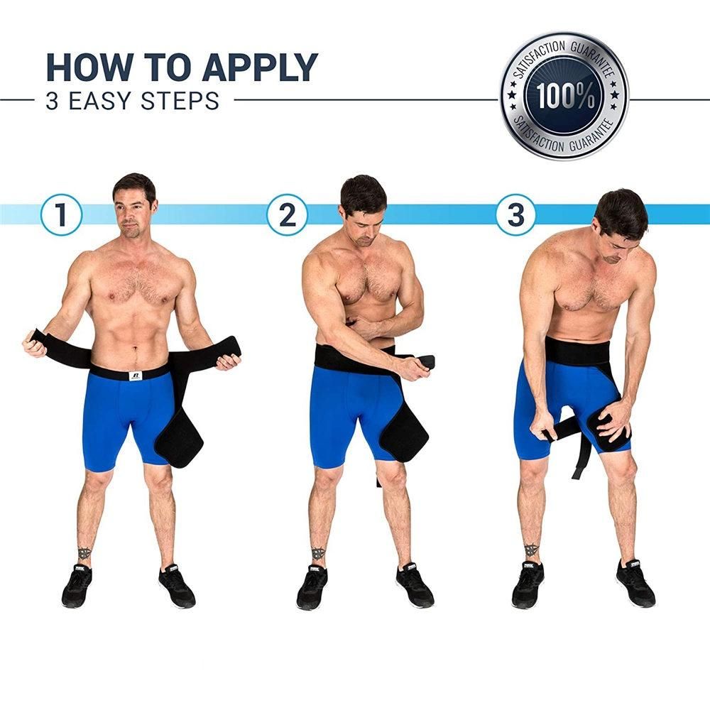 Groin Support Wrap Hip Joint Support Arthritis Protector Hip Thigh Brace