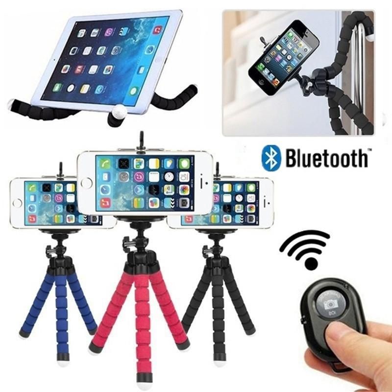 Phone Tripode Monopod Selfie Remote Stick