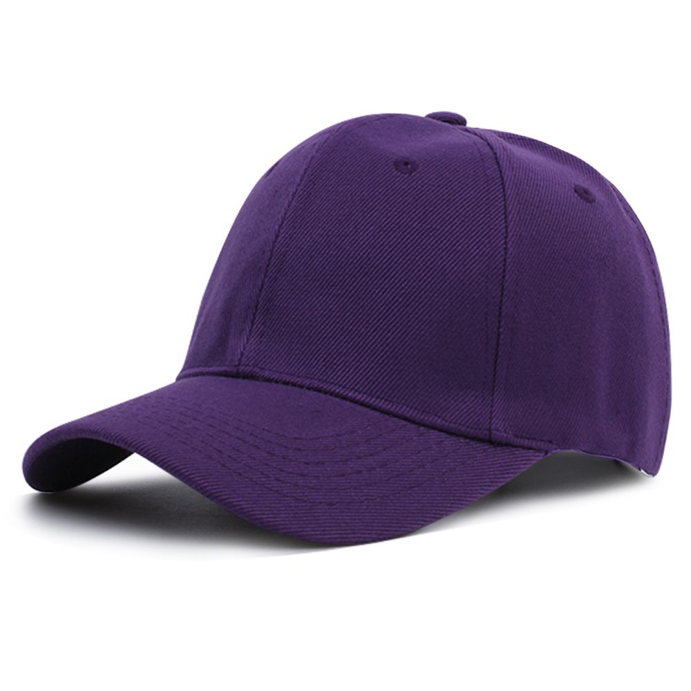 (Color)Rimiut Solid Color DIY Uni Solid Color Baseball Cap For Branding & Promotional Activitie