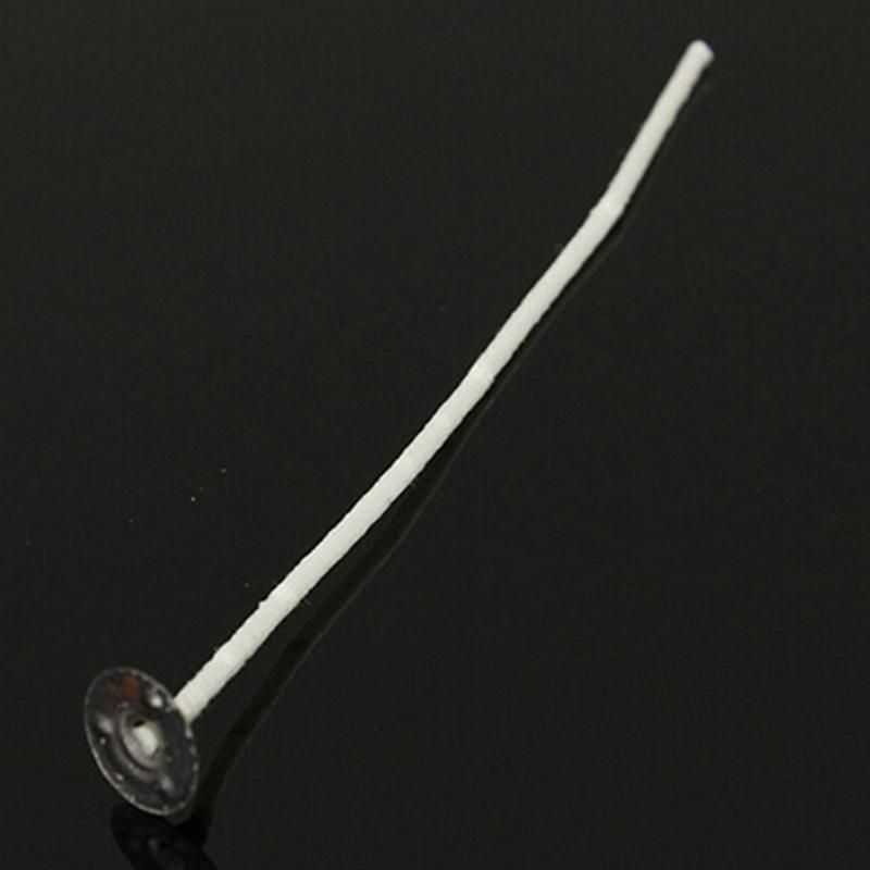 30 Pcs Candle Wicks Cotton Core Waxed Wick with Sustainer
