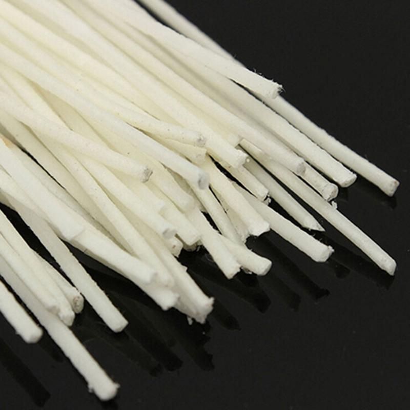 30 Pcs Candle Wicks Cotton Core Waxed Wick with Sustainer