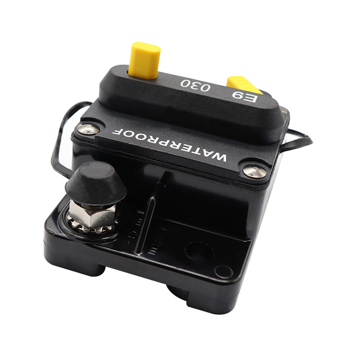 30A Circuit Breaker Dual Battery Manual Reset IP67