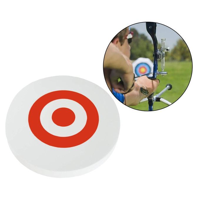 EVA Foam Arrow Target Lighweight Round Target With Colored White Red