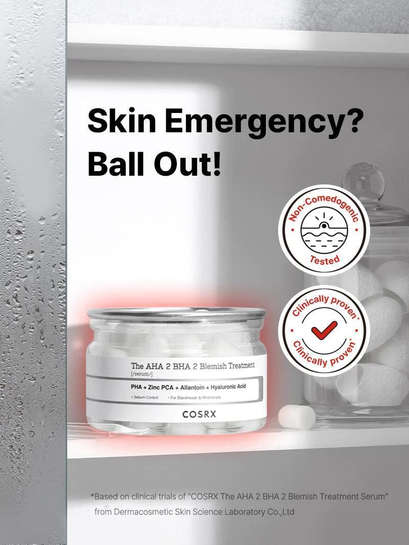The AHA 2 BHA 2 Blemish Treatment Serum