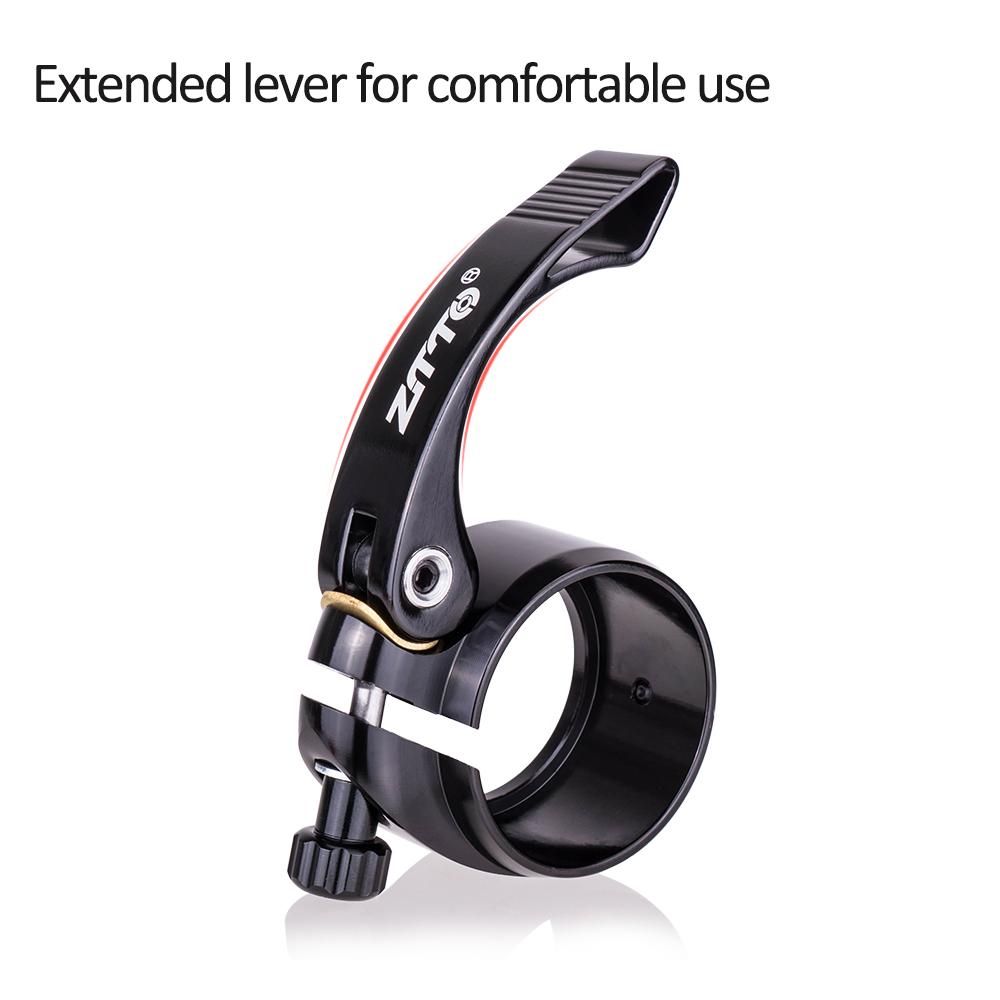 Bike Seat Post Clamp Aluminium Alloy Bicycle Quick Release Seatpost Collar 39.8mm / 40.8mm for Folding Bikes