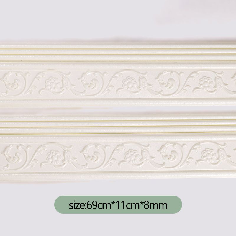 New PVC Baseboard Self-Adhesive Background Wall Edge Strip