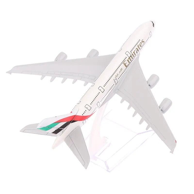 16cm 1:400 Metal Airlines Airplane Model Aviation Plane Collectible Toys for Boys