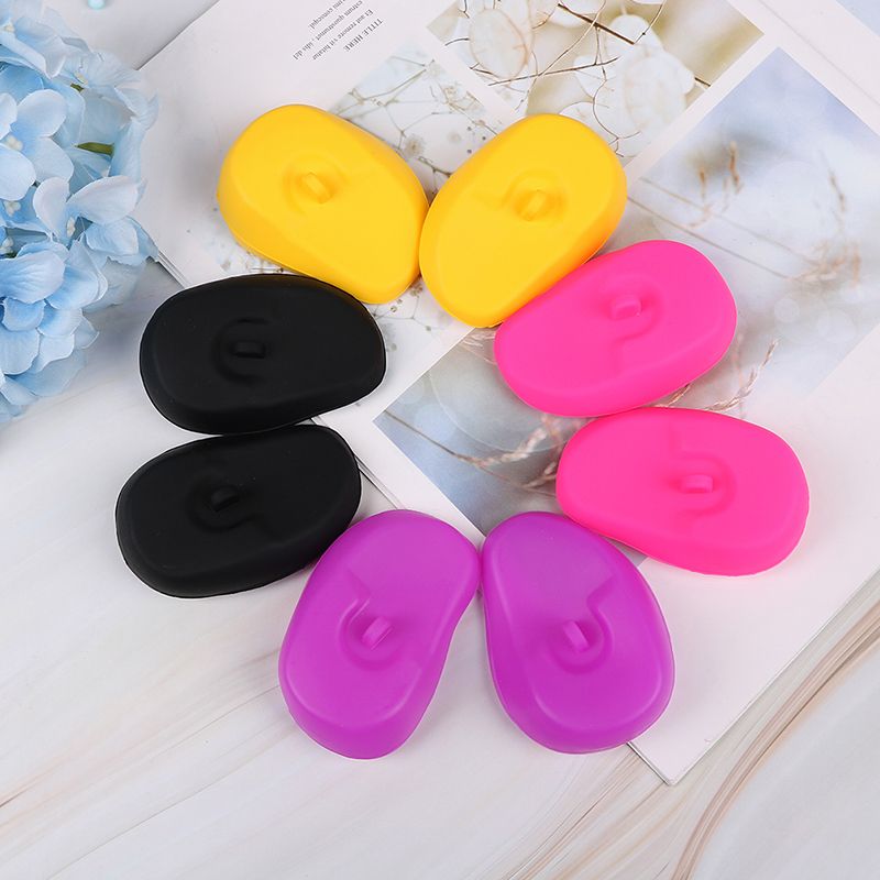 1 Pair  Soft Anti-Noise Snoring Sleeping Ear Plug Ear Protector Cover High Quality Silicone Ear Cover Diving Shower