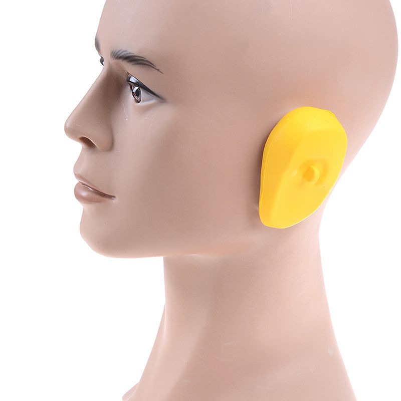 1 Pair  Soft Anti-Noise Snoring Sleeping Ear Plug Ear Protector Cover High Quality Silicone Ear Cover Diving Shower