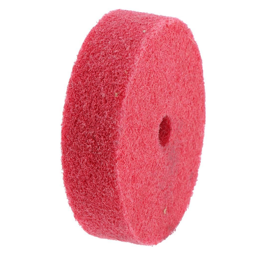 1Pc Nylon Fiber Polishing Wheel Dust Remove Tool For Bench Grinder