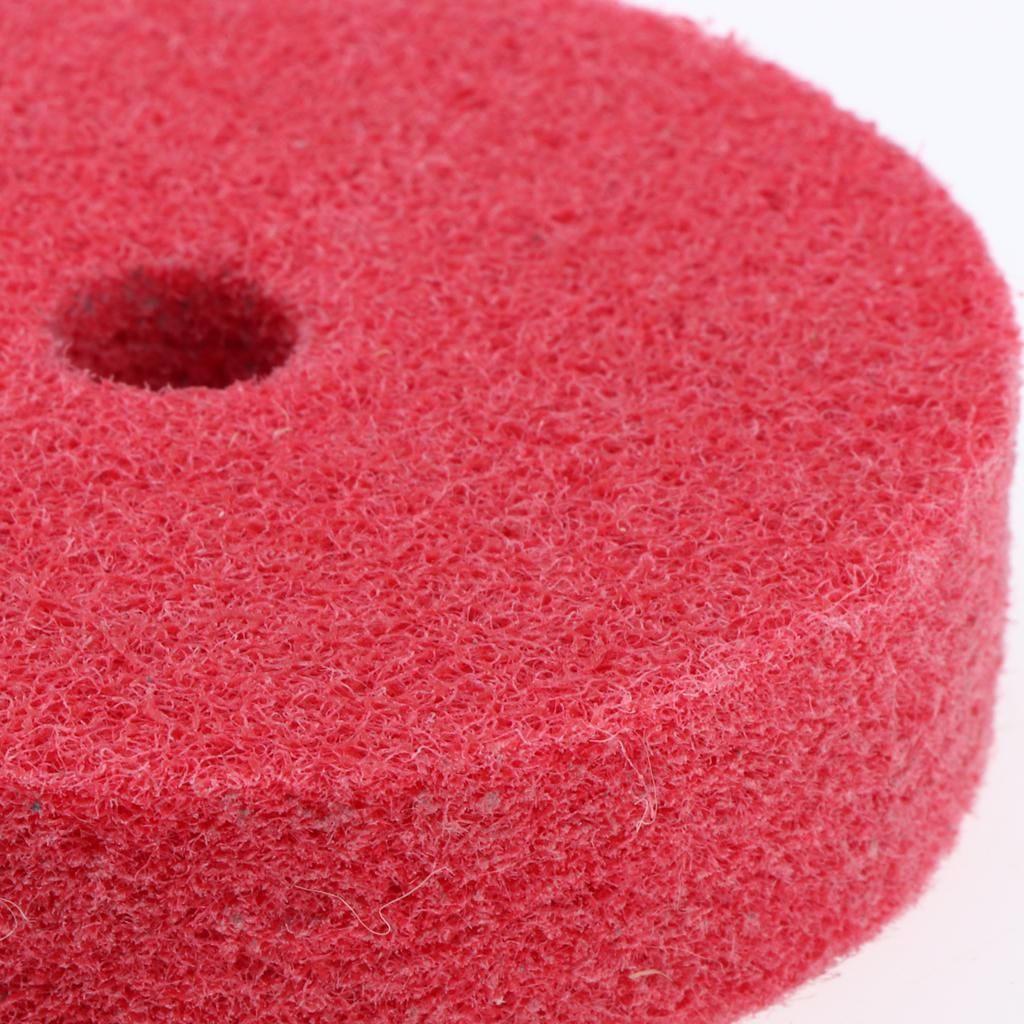1Pc Nylon Fiber Polishing Wheel Dust Remove Tool For Bench Grinder