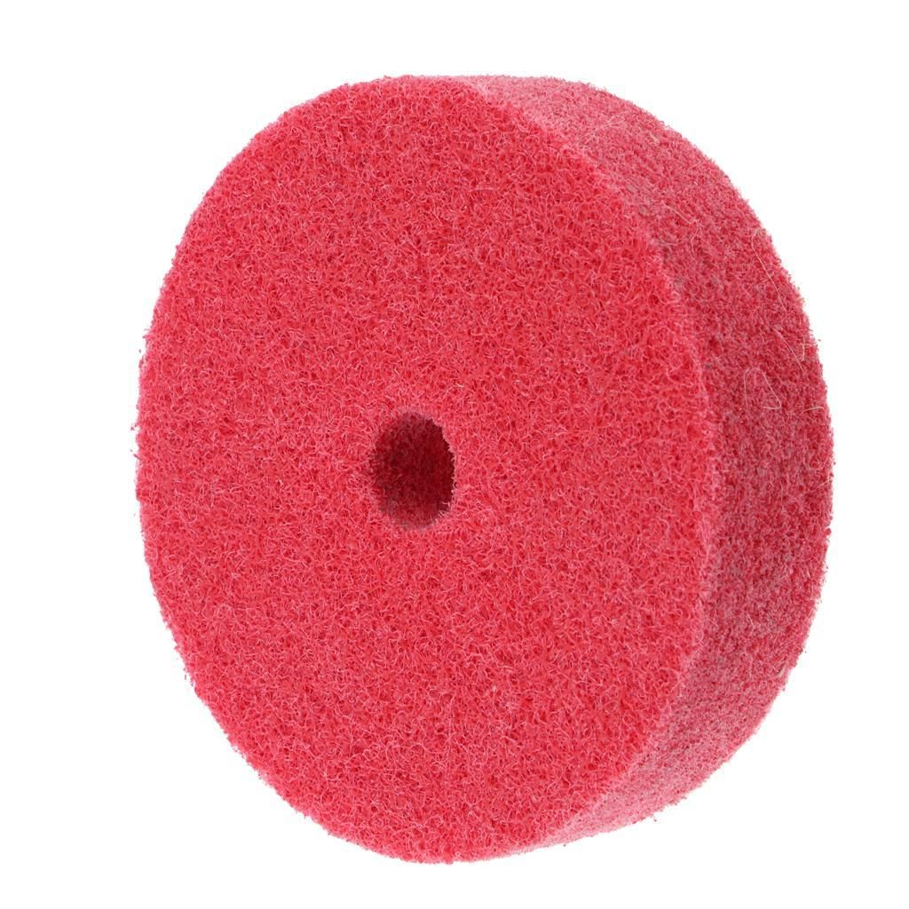 1Pc Nylon Fiber Polishing Wheel Dust Remove Tool For Bench Grinder