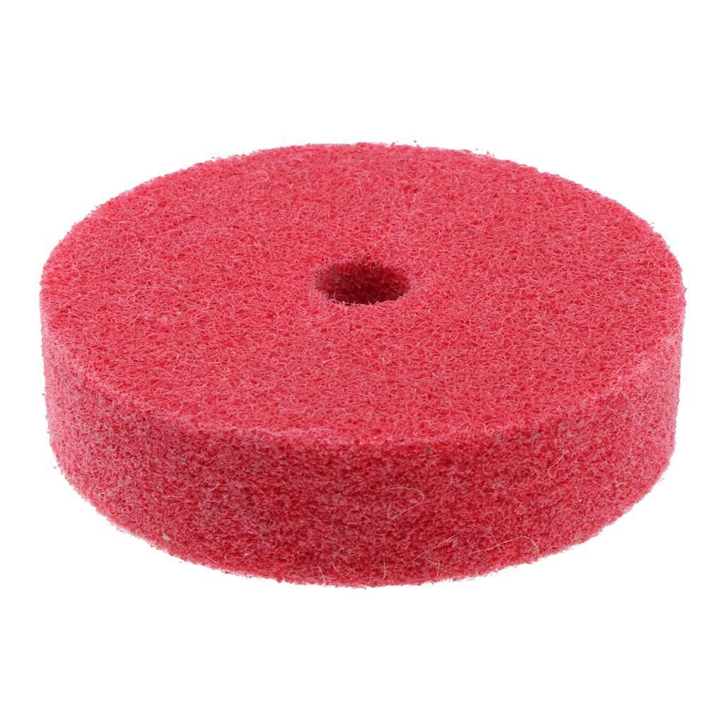 1Pc Nylon Fiber Polishing Wheel Dust Remove Tool For Bench Grinder