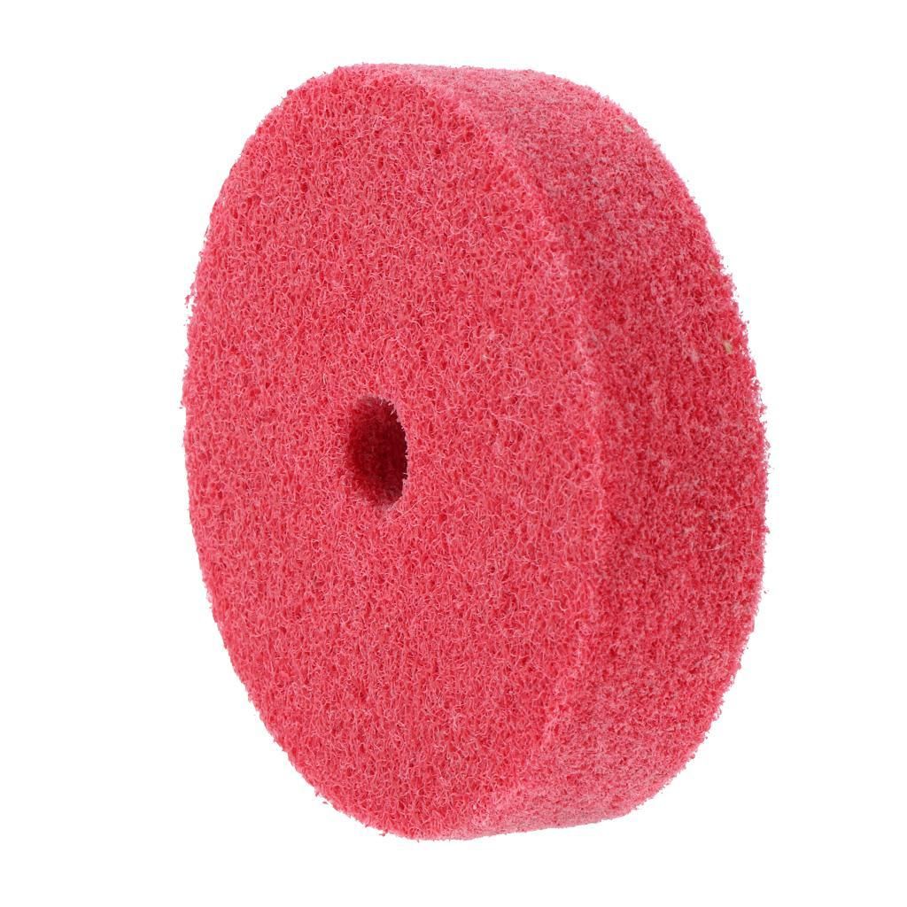 1Pc Nylon Fiber Polishing Wheel Dust Remove Tool For Bench Grinder