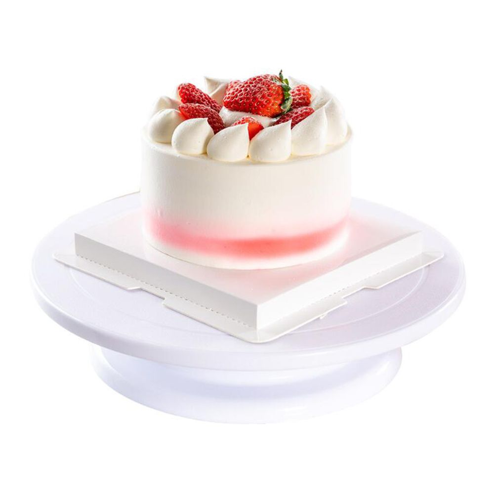 6Pcs Cake Tool Kit 280mm Cake Decorating Rotating Turntable