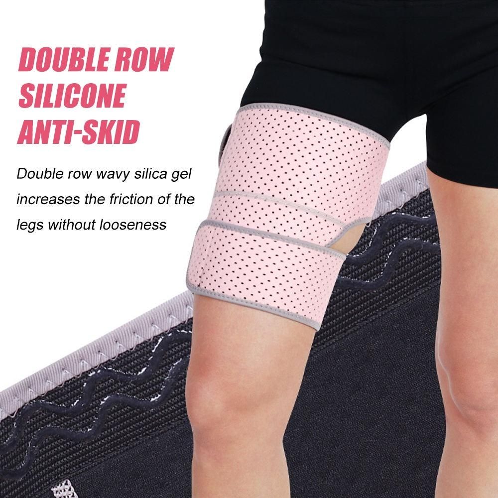 1Pcs Thigh Brace, Quad Hamstring Wrap Compression Sleeves, Leg Sleeves Support