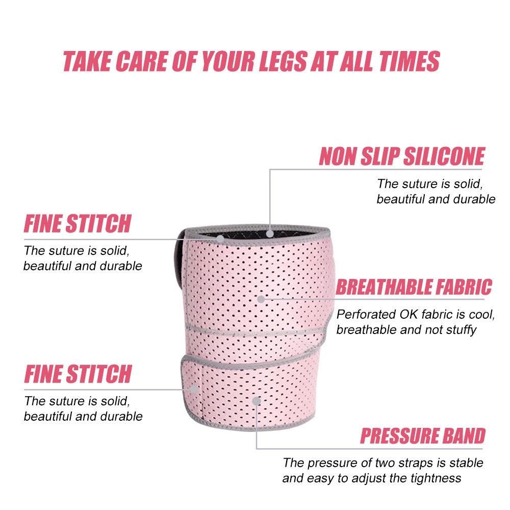 1Pcs Thigh Brace, Quad Hamstring Wrap Compression Sleeves, Leg Sleeves Support