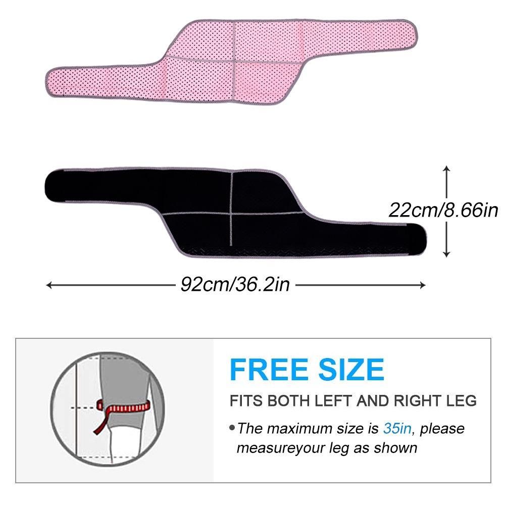1Pcs Thigh Brace, Quad Hamstring Wrap Compression Sleeves, Leg Sleeves Support