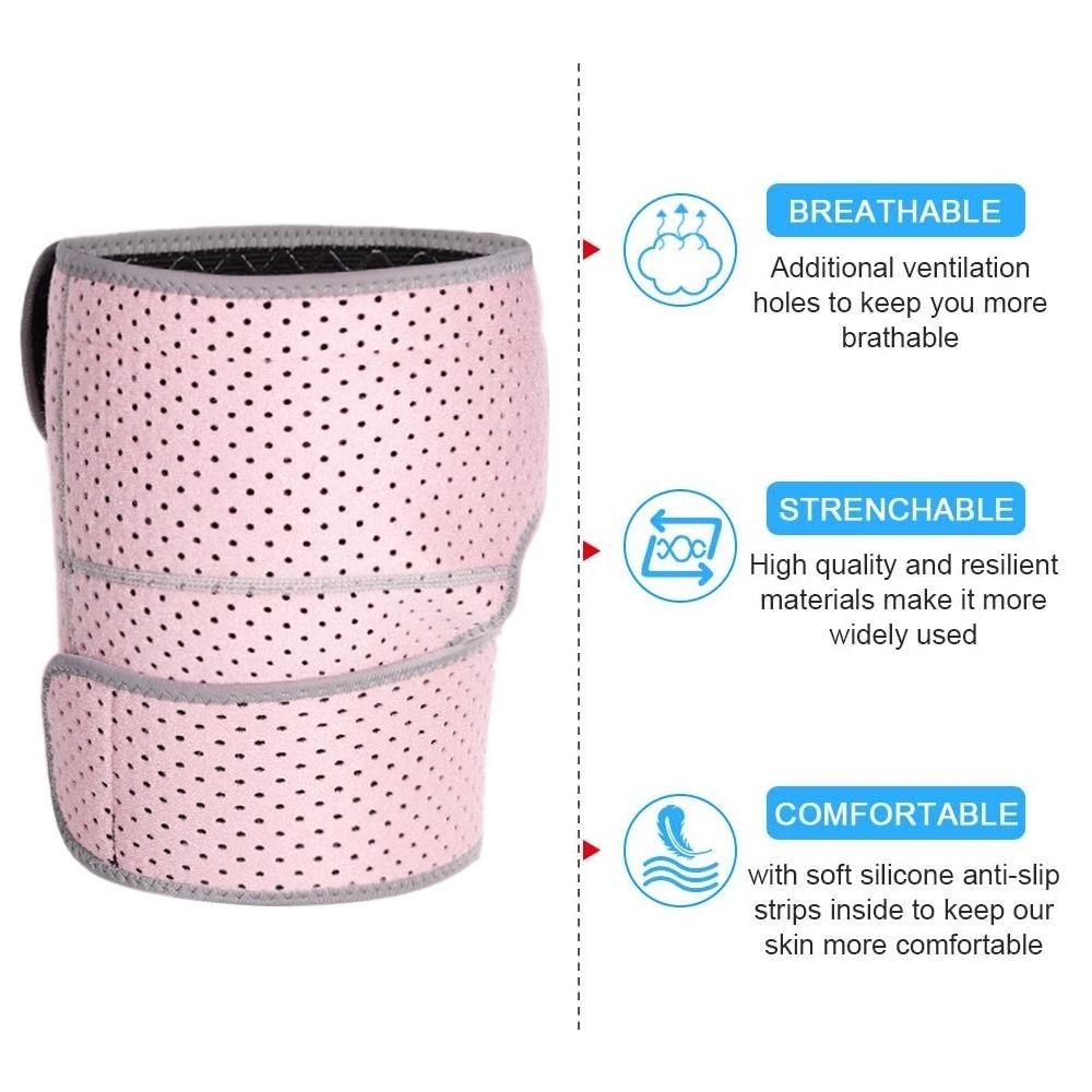 1Pcs Thigh Brace, Quad Hamstring Wrap Compression Sleeves, Leg Sleeves Support