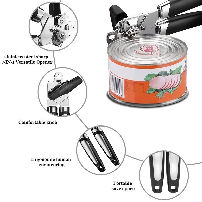 High Quality Stainless Steel Cans Opener Professional