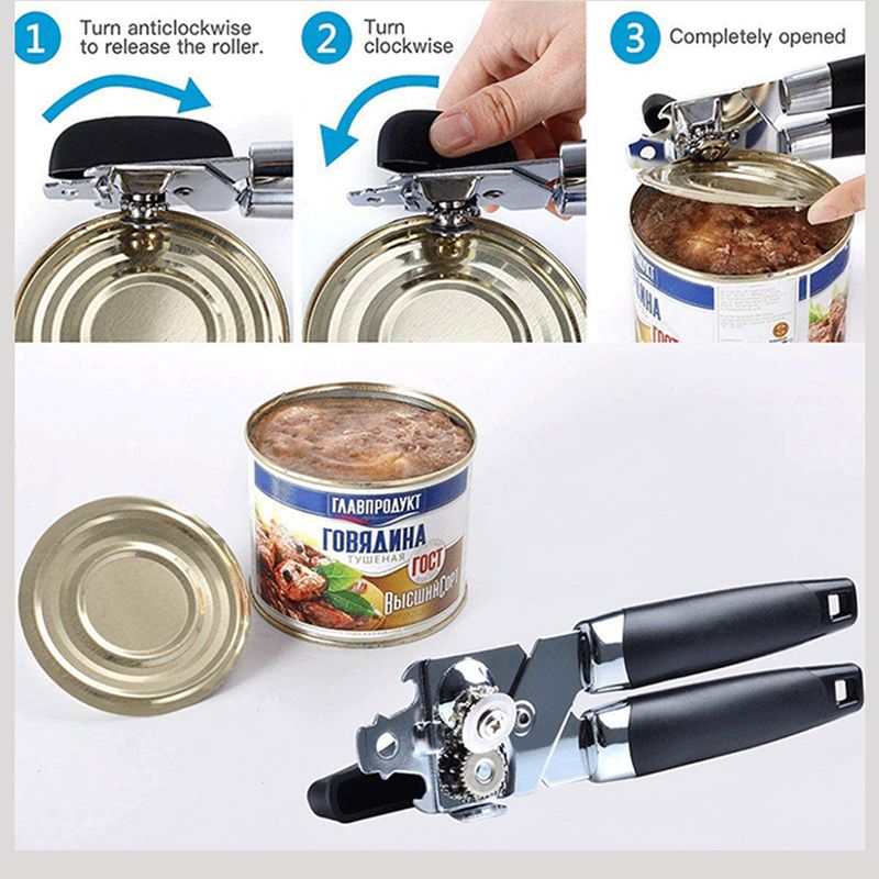 High Quality Stainless Steel Cans Opener Professional