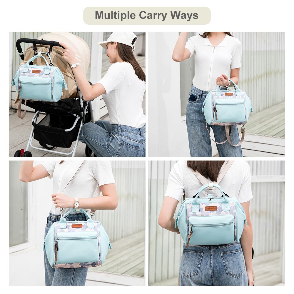 Multifunctional Diaper Bag Outdoor Travel Tote Baby Bag