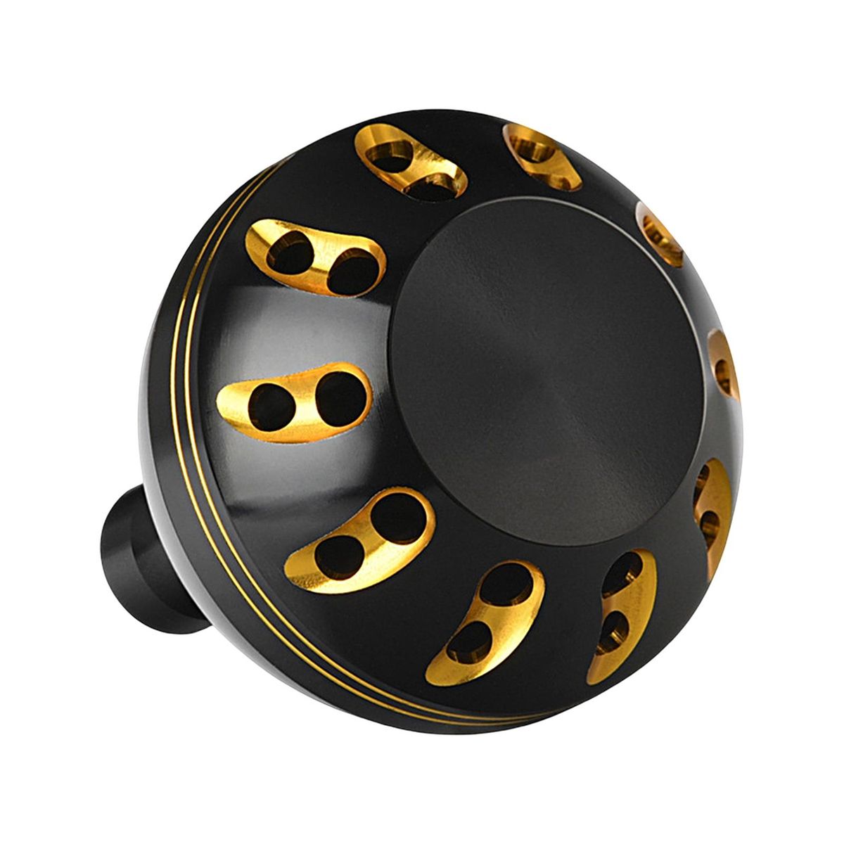 Spinning Wheel Handle Knob High Hardness Spinning Reel Knob Black