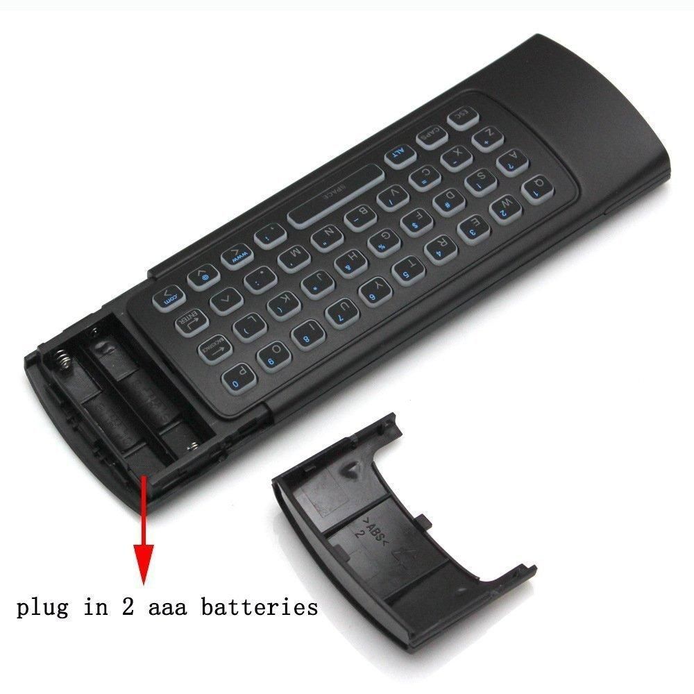 MX3 backlit 2.4G remote control supports TV box mini keyboard luminous smart remote control air mouse Voice version with backlight