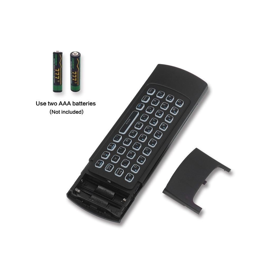 MX3 backlit 2.4G remote control supports TV box mini keyboard luminous smart remote control air mouse Voice version with backlight