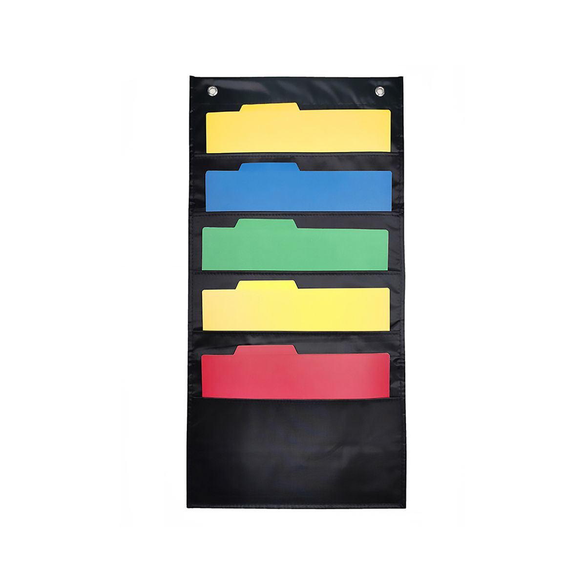 Hanging Wall File Organizer Large 5 Pockets Storage Pocket