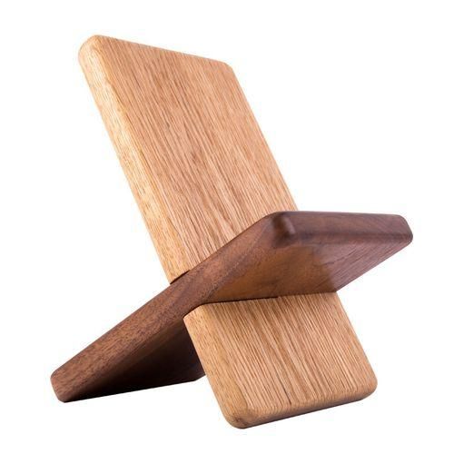Wooden Bookshelf Solid Wood Earphone Shelf Wooden