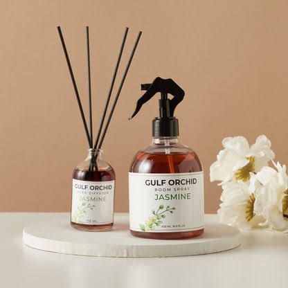 Jasmine Home Fragrance Reed Diffuser &  Room Spray 500ml